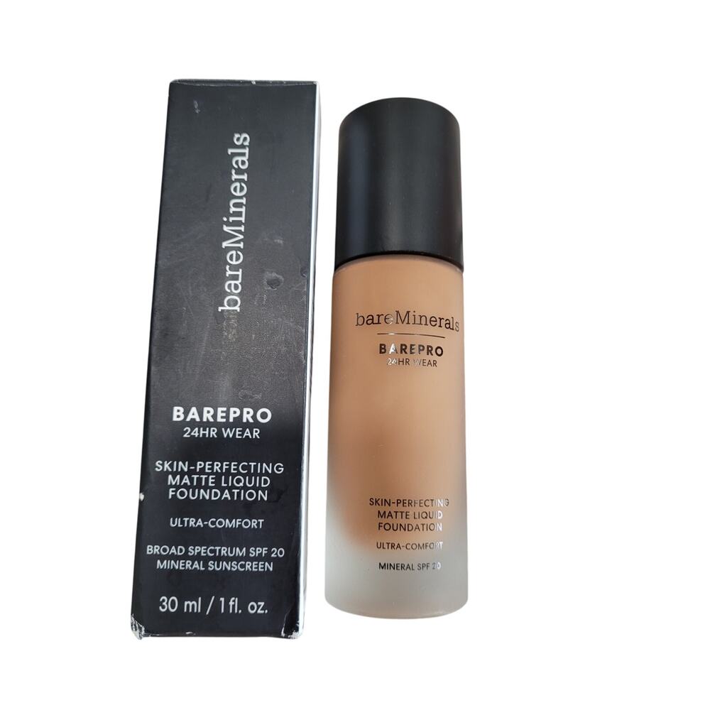 Bare Minerals BareProβ Matte Liquid Foundation Medium Deep 45 Neutral #4